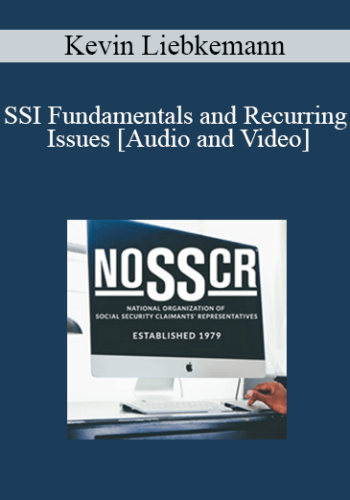 Kevin Liebkemann – SSI Fundamentals And Recurring Issues