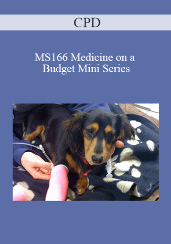 CPD – MS166 Medicine On A Budget Mini Series