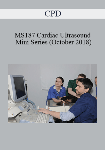 CPD - MS187 Cardiac Ultrasound Mini Series (October 2018)