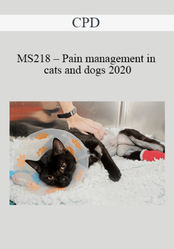 CPD – MS218 – Pain Management In Cats And Dogs 2020