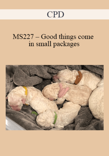 CPD – MS227 – Good Things Come In Small Packages; Approach To Neonatal And Paediatric Emergencies