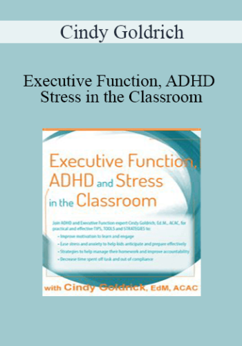 Cindy Goldrich – Executive Function, ADHD And Stress In The Classroom
