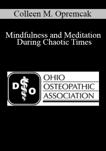 Colleen M. Opremcak – Mindfulness And Meditation During Chaotic Times