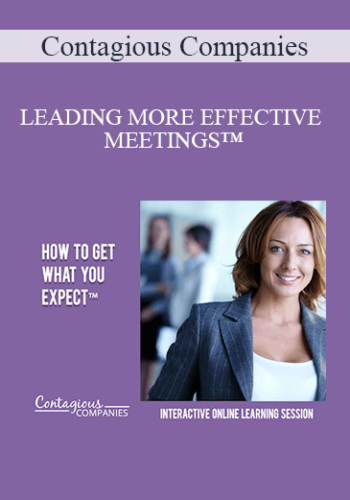 Contagious Companies – LEADING MORE EFFECTIVE MEETINGS™