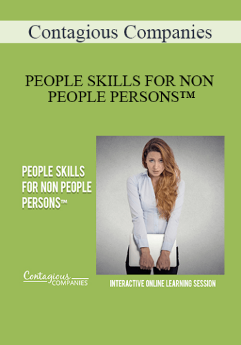 Contagious Companies – PEOPLE SKILLS FOR NON PEOPLE PERSONS™