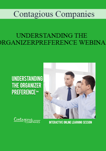 Contagious Companies – UNDERSTANDING THE ORGANIZER PREFERENCE WEBINAR