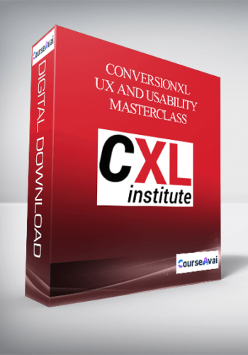 Conversionxl – UX And Usability Masterclass