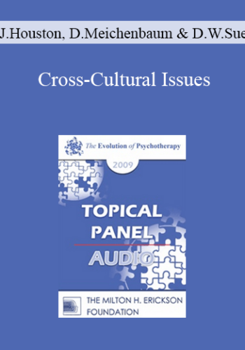 [Audio] EP09 Topical Panel 09 - Cross-Cultural Issues - Jean Houston, Donald Meichenbaum, and Derald Wing Sue