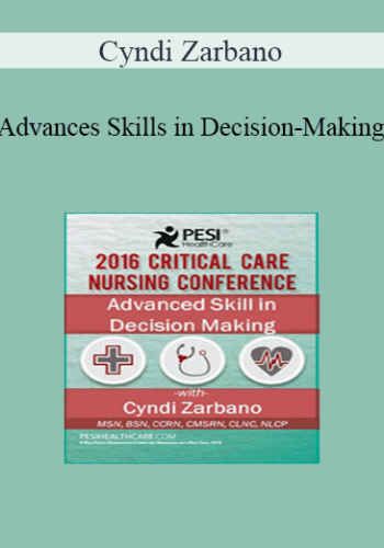 Cyndi Zarbano – Advances Skills In Decision-Making
