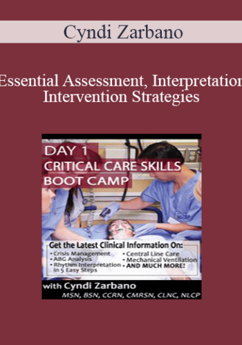 Cyndi Zarbano - Essential Assessment, Interpretation and Intervention Strategies
