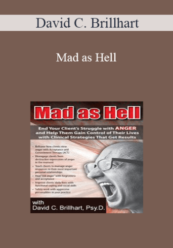 David C. Brillhart – Mad As Hell: End Your Client’s Struggle With Anger And Help Them Gain Control Of Their Lives With Clinical Strategies That Get Results