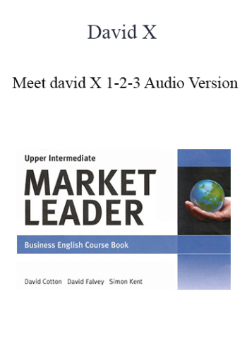 David X – Meet David X 1-2-3 Audio Version