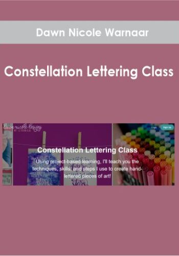 Dawn Nicole Warnaar – Constellation Lettering Class