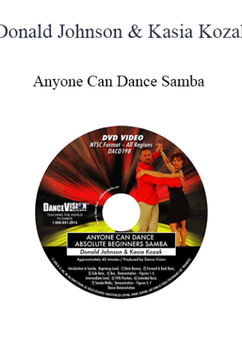 Donald Johnson & Kasia Kozak – Anyone Can Dance Samba