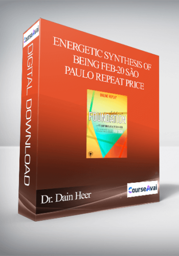 Dr. Dain Heer – Energetic Synthesis Of Being Feb-20 São Paulo Repeat Price
