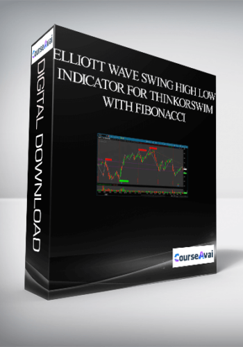 Elliott Wave Swing High Low Indicator For ThinkorSwim With Fibonacci