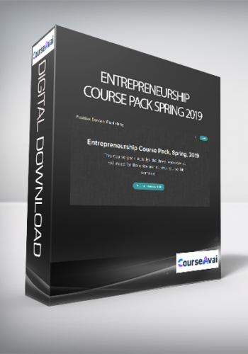 Entrepreneurship Course Pack, Spring, 2019
