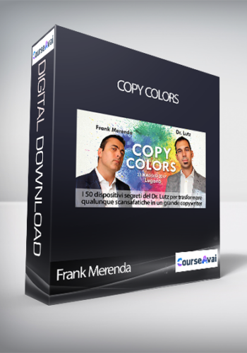 Frank Merenda – Copy Colors (Copy Colors 2017 Di Frank Merenda E Marco Lutzu)