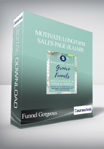 Funnel Gorgeous – Motivate Longform Sales Page (Kajabi)