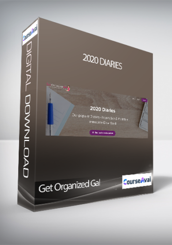 Get Organized Gal – 2020 Diaries
