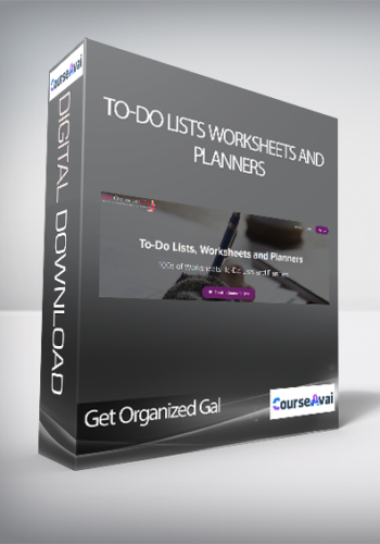 Get Organized Gal – To-Do Lists Worksheets And Planners
