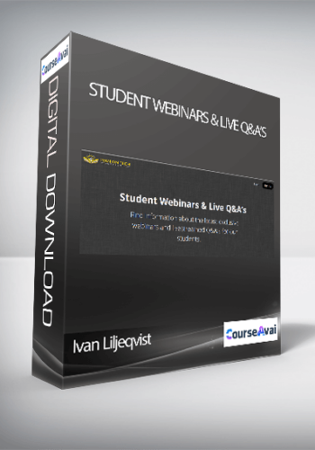Ivan Liljeqvist – Student Webinars & Live Q&A’s