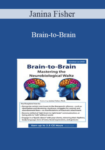 Janina Fisher - Brain-to-Brain: Mastering the Neurobiological Waltz