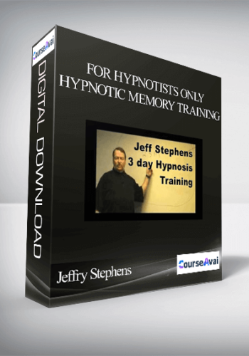 Jeffry Stephens & David Barron - For Hypnotists Only - Hypnotic Memory Training
