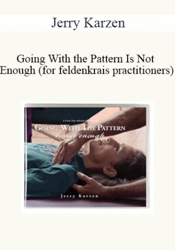Jerry Karzen – Going With The Pattern Is Not Enough (for Feldenkrais Practitioners)