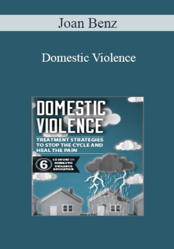 Joan Benz - Domestic Violence: Treatment Strategies to Stop the Cycle and Heal the Pain