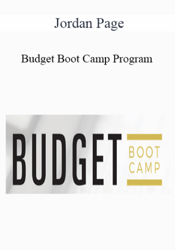 Jordan Page – Budget Boot Camp Program