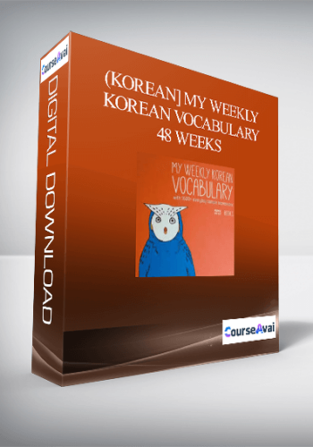 (KOREAN] My Weekly Korean Vocabulary-48 Weeks