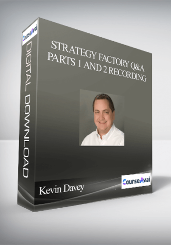 Kevin Davey – Strategy Factory Q&A Parts 1 And 2 Recording