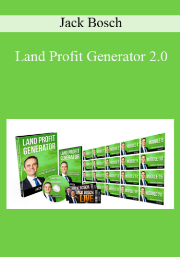 Jack Bosch – Land Profit Generator 2.0