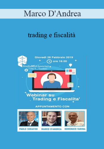 Marco D'Andrea - Trading E Fiscalità