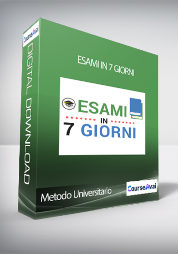 Metodo Universitario – Esami In 7 Giorni (Esami In 7 Giorni Di Andrea Acconcia E Giuseppe Moriello (Metodo Universitario))