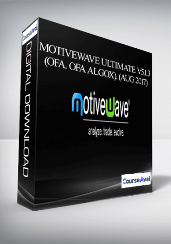 MotiveWave Ultimate v5.1.3 (OFA, OFA AlgoX), (Aug 2017)