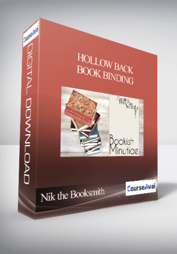 Nik the Booksmith - Hollow Back Book Binding