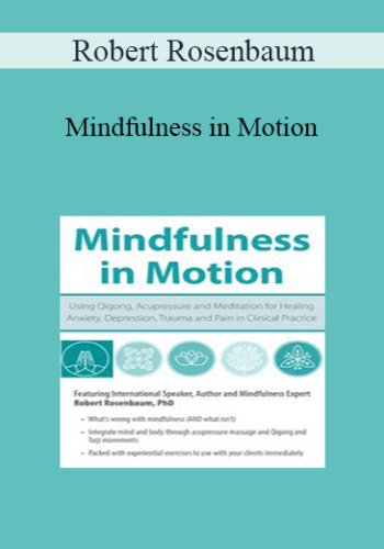Robert Rosenbaum – Mindfulness In Motion: Using Qigong, Acupressure And Meditation For Healing Anxiety, Depression, Trauma And Pain In Clinical Practice