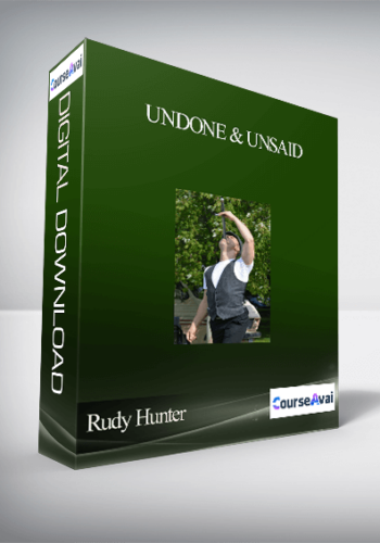 Rudy Hunter - UnDone & UnSaid
