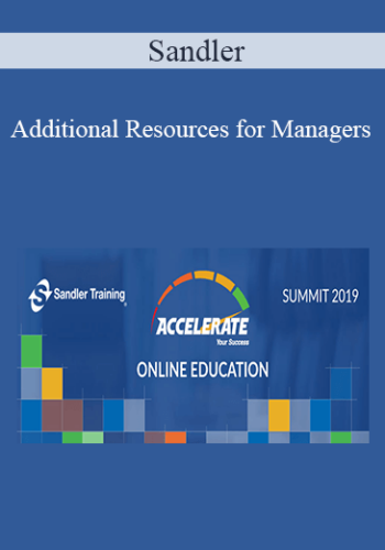 Sandler – Additional Resources For Managers