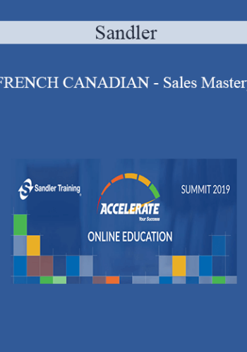 Sandler – FRENCH CANADIAN – Sales Mastery