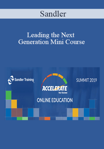 Sandler – Leading The Next Generation Mini Course