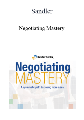 Sandler – Negotiating Mastery