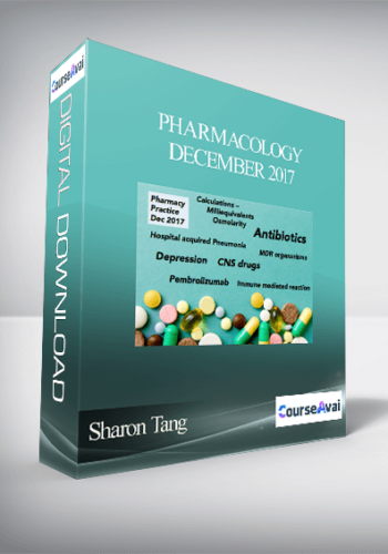 Sharon Tang - Pharmacology December 2017