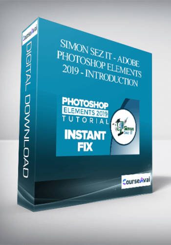 Simon Sez IT - Adobe Photoshop Elements 2019 - Introduction