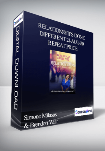 Simone Milasas & Brendon Watt – Relationships Done Different 21-Aug-20 Repeat Price