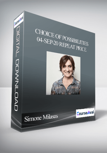 Simone Milasas - Choice of Possibilities 04-Sep-20 Repeat Price