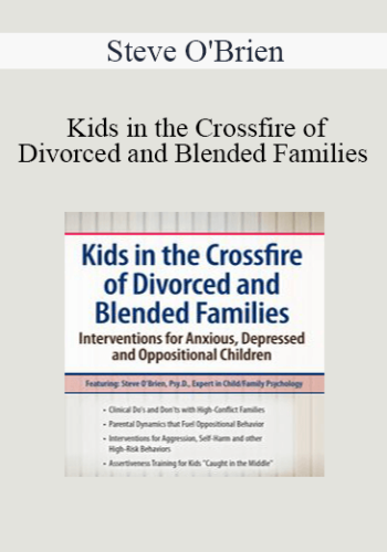 Steve O’Brien – Kids In The Crossfire Of Divorced And Blended Families: Interventions For Anxious, Depressed And Oppositional Children