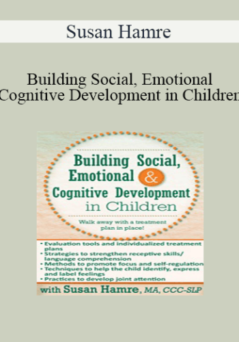Susan Hamre – Building Social, Emotional And Cognitive Development In Children